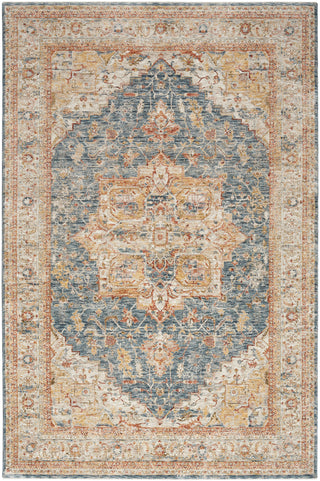 The Rug Corner Nourison Home Sahar SHR06 IVBLU Area Rugs  