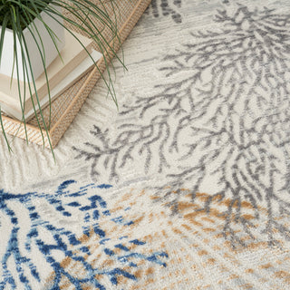 The Rug Corner Nourison Home Seaside SDS04 IVGRB Area Rugs  