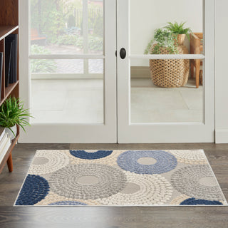 The Rug Corner Nourison Home Aloha ALH29 BLGRY Area Rugs  