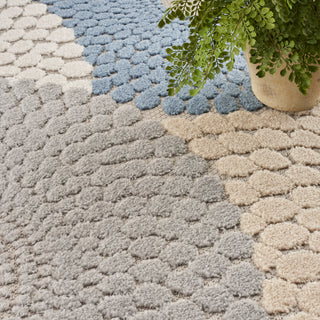 The Rug Corner Nourison Home Aloha ALH29 BLGRY Area Rugs  