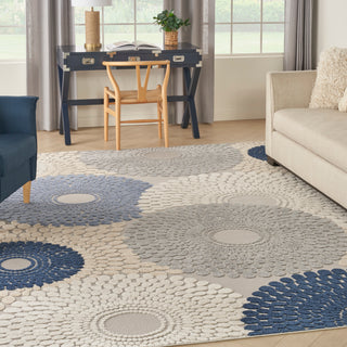 The Rug Corner Nourison Home Aloha ALH29 BLGRY Area Rugs  