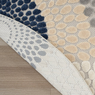 The Rug Corner Nourison Home Aloha ALH29 BLGRY Area Rugs  