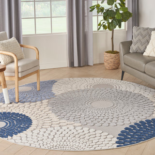 The Rug Corner Nourison Home Aloha ALH29 BLGRY Area Rugs  
