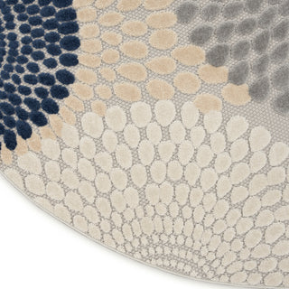 The Rug Corner Nourison Home Aloha ALH29 BLGRY Area Rugs  