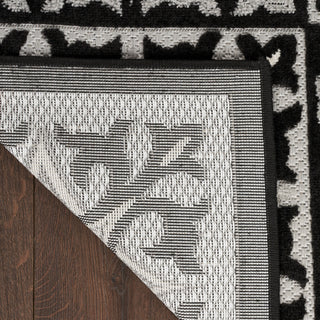 The Rug Corner Nourison Home Aloha ALH34 BLKWT Area Rugs  