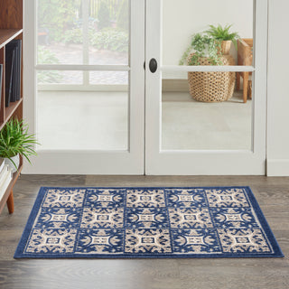 The Rug Corner Nourison Home Aloha ALH34 BLUE Area Rugs  