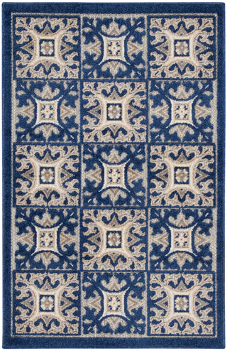 The Rug Corner Nourison Home Aloha ALH34 BLUE Area Rugs  