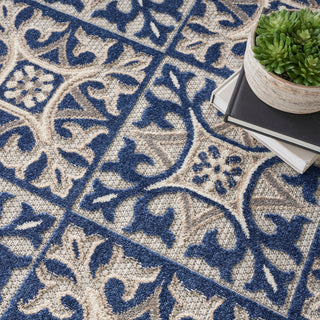 The Rug Corner Nourison Home Aloha ALH34 BLUE Area Rugs  