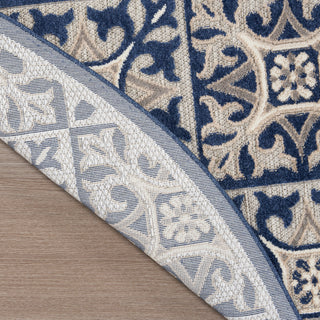 The Rug Corner Nourison Home Aloha ALH34 BLUE Area Rugs  
