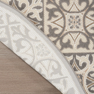 Nourison Home - Aloha Ivory/Green Area Rug ALH34