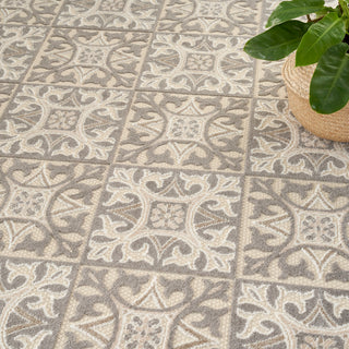 Nourison Home - Aloha Ivory/Green Area Rug ALH34