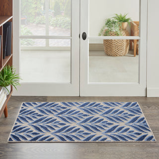 The Rug Corner Nourison Home Aloha ALH35 BLUE Area Rugs  