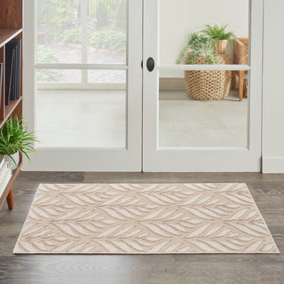 The Rug Corner Nourison Home Nourison Home - Aloha Ivory/Green Area Rug ALH35  