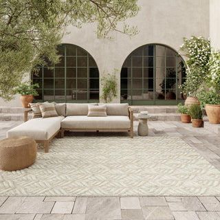 The Rug Corner Nourison Home Nourison Home - Aloha Ivory/Green Area Rug ALH35  
