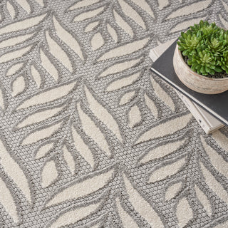 The Rug Corner Nourison Home Aloha ALH35 GREY Area Rugs  