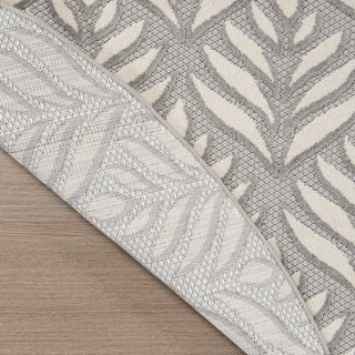The Rug Corner Nourison Home Aloha ALH35 GREY Area Rugs  