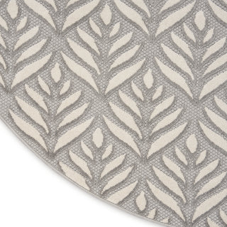 The Rug Corner Nourison Home Aloha ALH35 GREY Area Rugs  