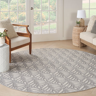 The Rug Corner Nourison Home Aloha ALH35 GREY Area Rugs  