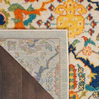 The Rug Corner Nourison Home Nourison Home - Allur Ivory/Multi-Color Area Rug ALR03  