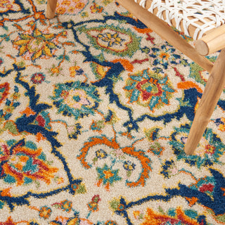 The Rug Corner Nourison Home Nourison Home - Allur Ivory/Multi-Color Area Rug ALR03  