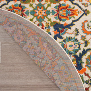 The Rug Corner Nourison Home Nourison Home - Allur Ivory/Multi-Color Area Rug ALR03  