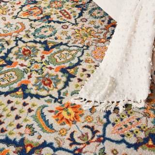 The Rug Corner Nourison Home Nourison Home - Allur Ivory/Multi-Color Area Rug ALR03  