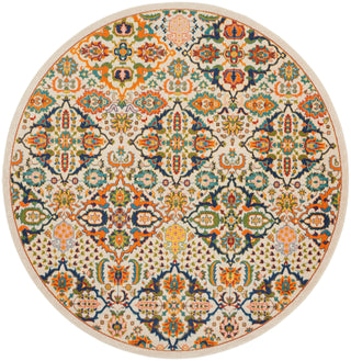 The Rug Corner Nourison Home Nourison Home - Allur Ivory/Multi-Color Area Rug ALR03  