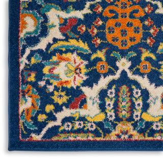 The Rug Corner Nourison Home Allur ALR03 NAVMT Area Rugs  