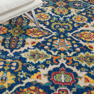 The Rug Corner Nourison Home Allur ALR03 NAVMT Area Rugs  