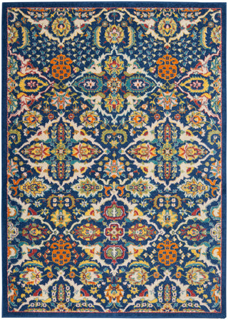 The Rug Corner Nourison Home Allur ALR03 NAVMT Area Rugs  