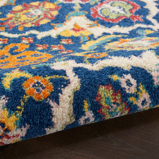 The Rug Corner Nourison Home Allur ALR03 NAVMT Area Rugs  
