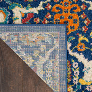 The Rug Corner Nourison Home Allur ALR03 NAVMT Area Rugs  