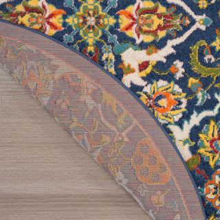 The Rug Corner Nourison Home Allur ALR03 NAVMT Area Rugs  