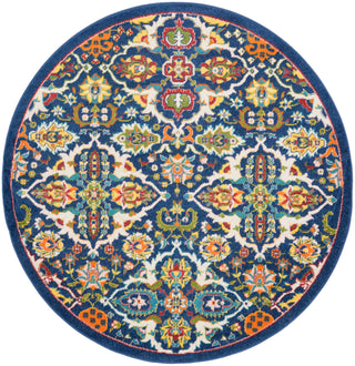 The Rug Corner Nourison Home Allur ALR03 NAVMT Area Rugs  