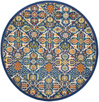 The Rug Corner Nourison Home Allur ALR03 NAVMT Area Rugs  