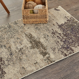 The Rug Corner Nourison Home Celestial CES02 IVGRY Area Rugs  
