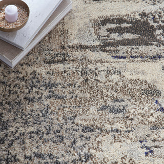 The Rug Corner Nourison Home Celestial CES02 IVGRY Area Rugs  