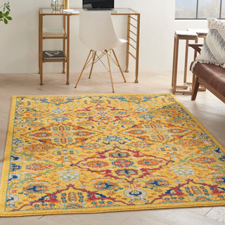 The Rug Corner Nourison Home Allur ALR03 YELMT Area Rugs  