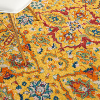 The Rug Corner Nourison Home Allur ALR03 YELMT Area Rugs  