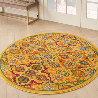 The Rug Corner Nourison Home Allur ALR03 YELMT Area Rugs  
