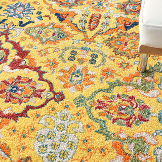 The Rug Corner Nourison Home Allur ALR03 YELMT Area Rugs  