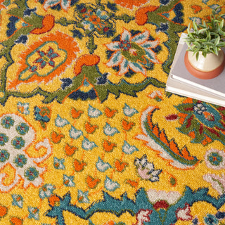 The Rug Corner Nourison Home Allur ALR03 YELMT Area Rugs  