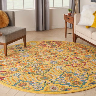 The Rug Corner Nourison Home Allur ALR03 YELMT Area Rugs  
