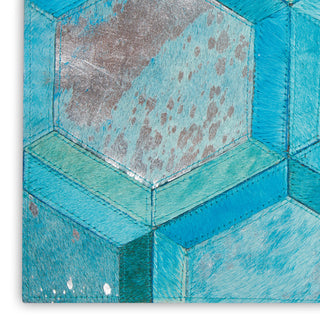 The Rug Corner Michael Amini City Chic MA100 TURQU Area Rugs  