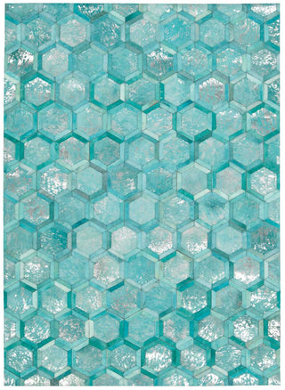 The Rug Corner Michael Amini City Chic MA100 TURQU Area Rugs  