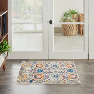 The Rug Corner Nourison Home Nourison Home - Passion Ivory/Multi-Color Area Rug PSN01  