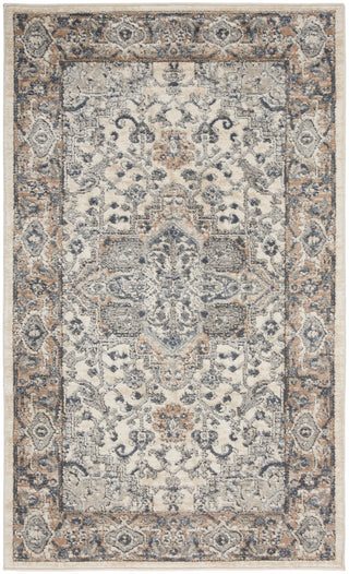 The Rug Corner Nourison Home Nourison Home - Quarry Ivory/Green Area Rug QUA05  
