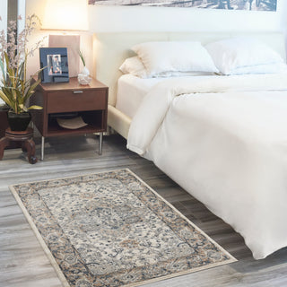 The Rug Corner Nourison Home Nourison Home - Quarry Ivory/Green Area Rug QUA05  
