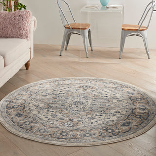 The Rug Corner Nourison Home Nourison Home - Quarry Ivory/Green Area Rug QUA05  