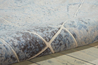 The Rug Corner Nourison Home Nourison Home - Somerset Silver/Blue Area Rug ST74  